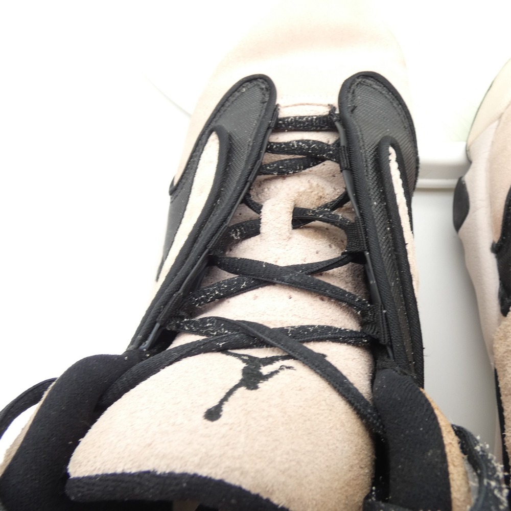 Jordan Womens OG Fossil Black Mushroom Suede Sneakers CW1118-602 Size 9.5 - Picture 10 of 12